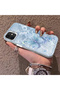 iPhone 12 Mini Compatible Butterfly Patterned Silicone Edge Hard Back Anti-Fall Phone Case - 2