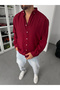Burgundy Basic Shirt G-5138 - 2