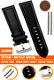 Soft Leather Watch Band Strap Compatible with 22mm Watches Al11Soft22Mm