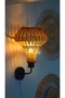 Savannah Rattan Sconce - Natural Pine Bark Painted Handmade Wall Lamp - 2
