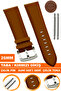 Soft Leather Watch Band Strap Compatible with 26mm Watches Al11Soft26Mm