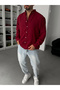 Burgundy Basic Shirt G-5138 - 6