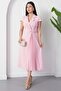 Baby Yaja Skirt Pleated Belt Piece Dress Jnl3090 - 5