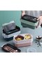 Blue Stainless Steel 3-Tier Food Carrying Container Thermally Insulated Lunch Box - 4