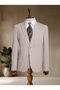 Beige Sport Classic Italian Style S Slim Fit Men's Blazer Jacket