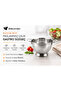 Small Size Stainless Steel Gastro Strainer – Fine Mesh, Ergonomic Handle, Durable 21 cm - 3