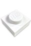 Iconic 5008991 1X1 Plate Night Light - White - 3
