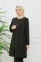 Women's Flower-Embroidered Stylish Pants Suit - 4