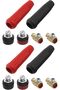 8pcs TIG Welding Cable Panel Connector Socket DKJ10-25 Cable Connector Plug DKZ10-25 Cable Connector