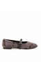 Phoebe Flora Orthopedic Women's Ballerinas 001201 Brown Leopard Feather - 4