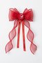 23 April Special Occasions Ataturk Bow t Tulle with Bow for School and Daily Use Clip Buckle Red - 4
