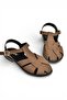 Y250303002 Brown Suede Women Sandals - 7