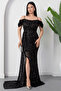 Sweetheart Neckline Front Gathered Sequin Dress 41066