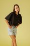 Lace Detailled Short Sleeve T-Shirt - 3