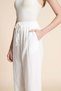 Long plain wide trousers - 6