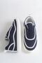 Zrc625 - Linen Lace-Up Men's Sports Shoes Navy White - 6