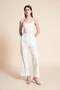 Long plain wide trousers - 4