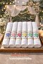 Fringeless Wedding Hand Towel |   40X70 cm |   1100 Grams |   Economical Pack of 12 - 2