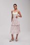 Wide Patterned Midi Skirt - 2