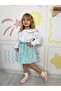Eid Holiday Girls' Sequined Top and Bottom Set