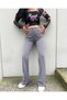 High Waisted Cotton K Crepe Fabric Palazzo Pants