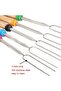 12 Pcs Marshmallow Roasting Sticks, Extendable Barbecue Fork - 4