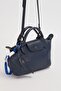 Blue Rope S Fringed Charm Detailed Handmade Bag - 2