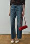 Blue Courtney Wide Leg Jean - 5