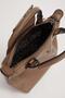 Gray Rope S Fringed Charm Detailed Handmade Bag - 3
