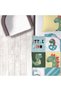 Children's Room Cotton Lu Duvet Cover Set Bed Sheet Sız Dinozor No.50023 - 4