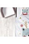 Children's Room Cotton Lu Duvet Cover Set Bed Sheet Sız Ayar/Geyik - 4