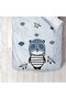 Children's Room Cotton Lu Duvet Cover Set Bed Sheet Sız Pilot Bear and Planes - 6