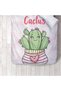 Children's Room Cotton Lu Duvet Cover Set Bed Sheet Sız Kaktüs - 6