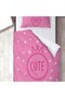 Children's Room Cotton Lu Duvet Cover Set Bed Sheet Sız Princess Crown No.00233 - 3