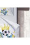 Children's Room Cotton Lu Duvet Cover Set Bed Sheet Sız Futbol Kral - 5