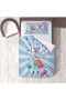 Children's Room Cotton Lu Duvet Cover Set Bed Sheet Sız Super Hero No.00272