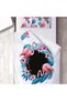Children's Room Cotton Lu Duvet Cover Set Bed Sheet Sız Flamingos No.00047 - 3
