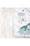 Children's Room Cotton Lu Duvet Cover Set Bed Sheet Sız Uyuyan Ayaricik and Sky - 7