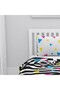 Children's Room Cotton Lu Duvet Cover Set Bed Sheet Sız Zebra No.55140 - 4
