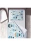Children's Room Cotton Lu Duvet Cover Set Bed Sheet Sız Balık No.01412 - 2