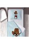 Children's Room Cotton Lu Duvet Cover Set Bed Sheet Sız Kovboy Penguen - 2