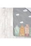 Children's Room Cotton Lu Duvet Cover Set Bed Sheet Sız Houses, City Skyline - 7