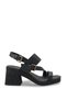 Nashira Cara Women's Heeled Sandals 0012341 Black - 2