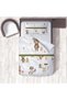 Children's Room Cotton Lu Duvet Cover Set Bed Sheet Sız Moon, Stars and Animals Moon Avi