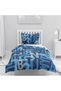 Children's Room Cotton Lu Duvet Cover Set Bed Sheet Sız Letters and Numbers