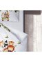 Children's Room Cotton Lu Duvet Cover Set Bed Sheet Sız Orman Hayvanları No.01493 - 5