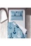Children's Room Cotton Lu Duvet Cover Set Bed Sheet Sız Çapa - 2