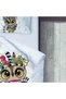 Children's Room Cotton Lu Duvet Cover Set Bed Sheet Sız Yerli Baykuş - 5