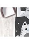 Children's Room Cotton Lu Duvet Cover Set Bed Sheet Sız Kati No.01377 - 4