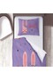 Children's Room Cotton Lu Duvet Cover Set Bed Sheet Sız Tavşan No.00174 - 2